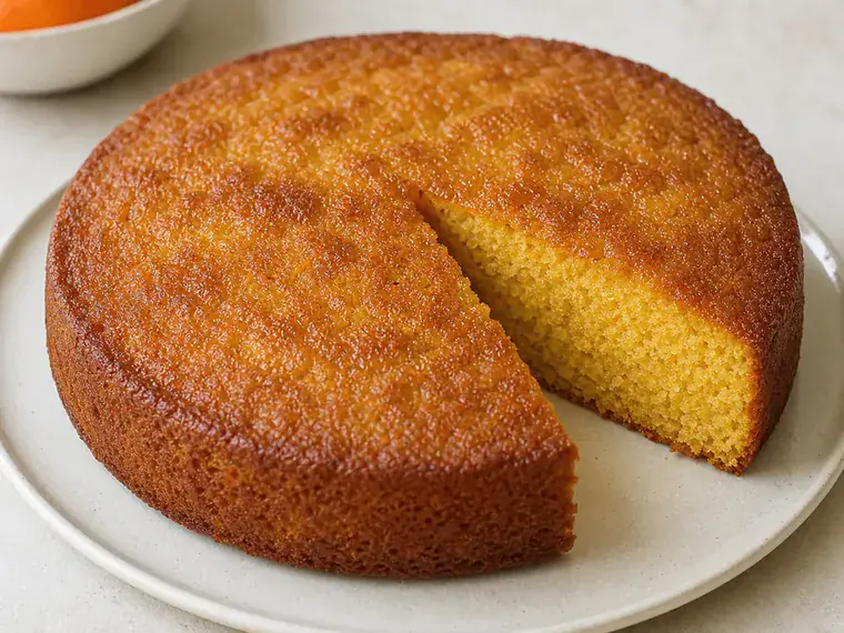 Bolo de laranja do blog Mesa Simples